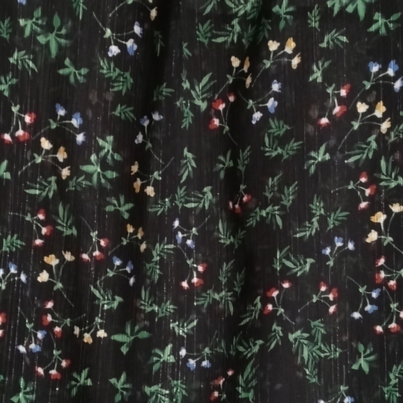 Sheer Floral Banana Republic Blouse - Picture 2 of 2